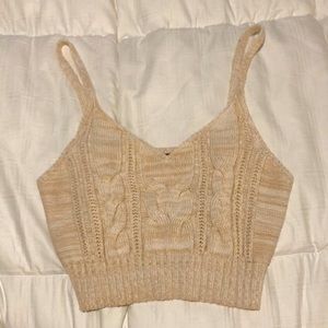 Like New Wild Fable Knit Crop Top